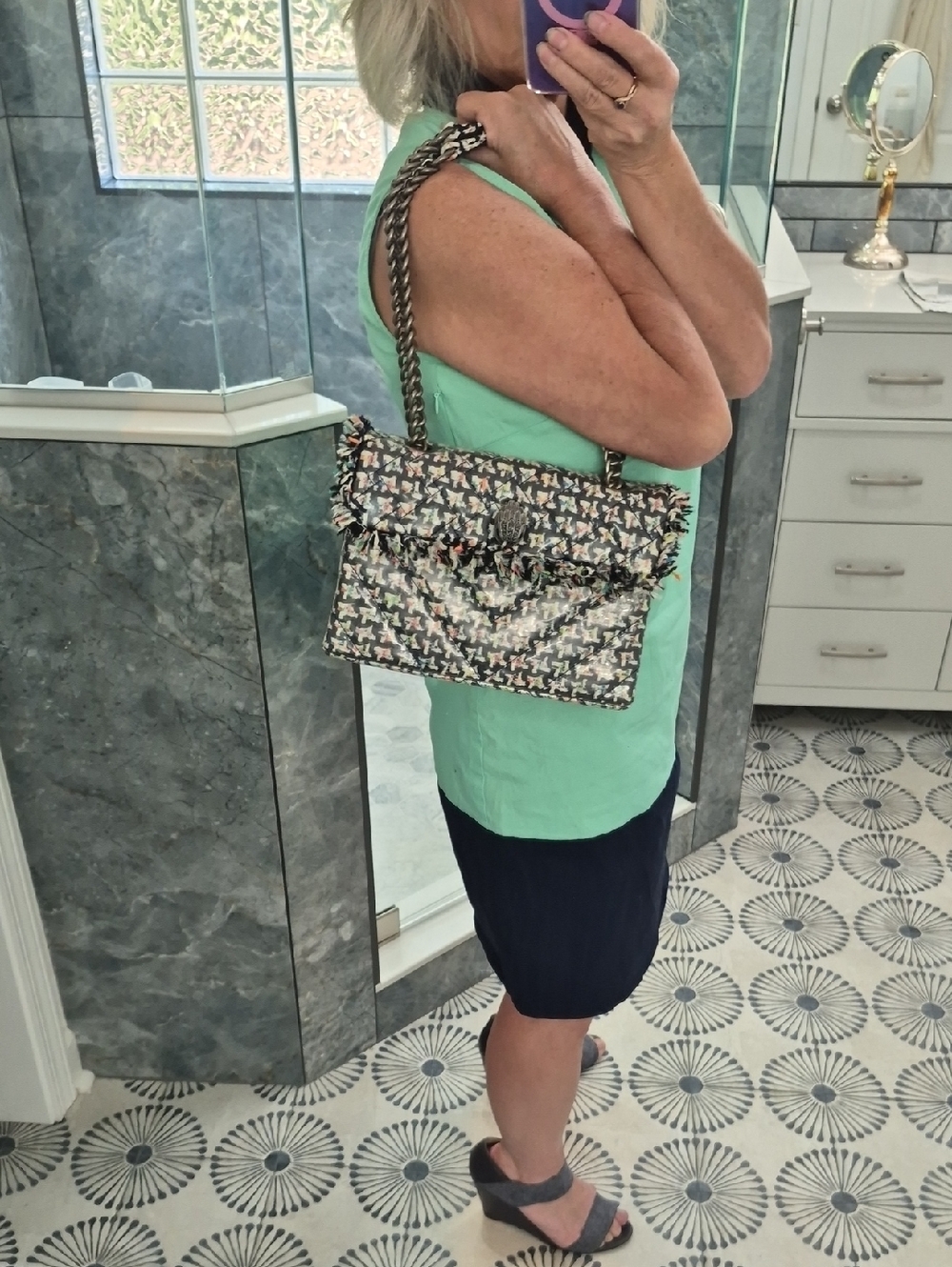 Kurt Geiger Multicolor Convertible Crossbody - Picture 7 of 13